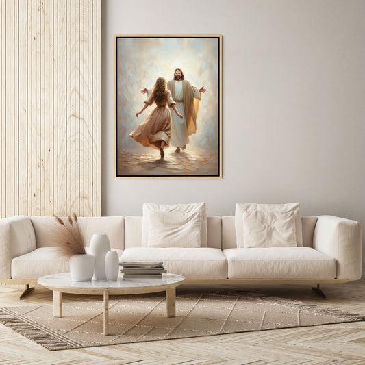 A Leap of Faith II - Canvas