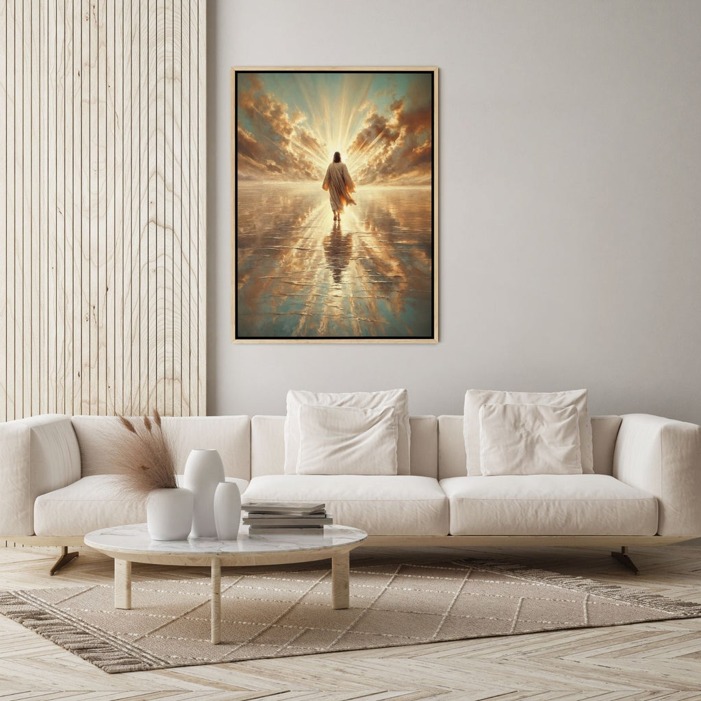 Jesus Walking on Water VIII - Canvas