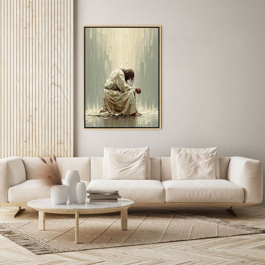Even Jesus Wept - Canvas