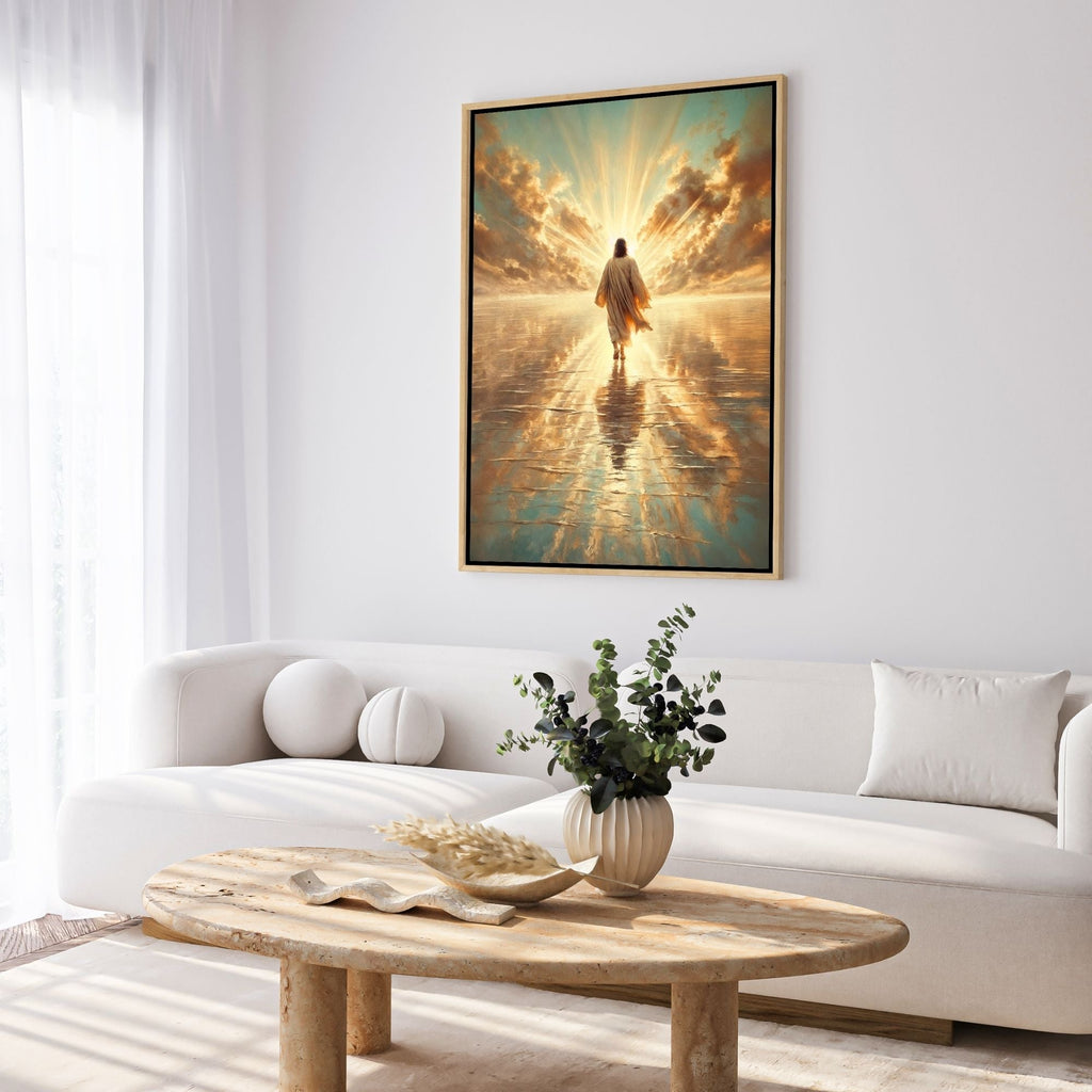 Jesus Walking on Water VIII - Canvas