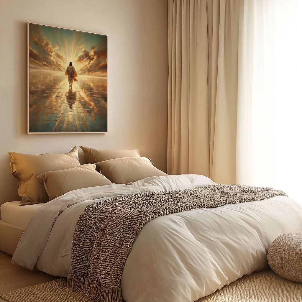Jesus Walking on Water VIII - Canvas