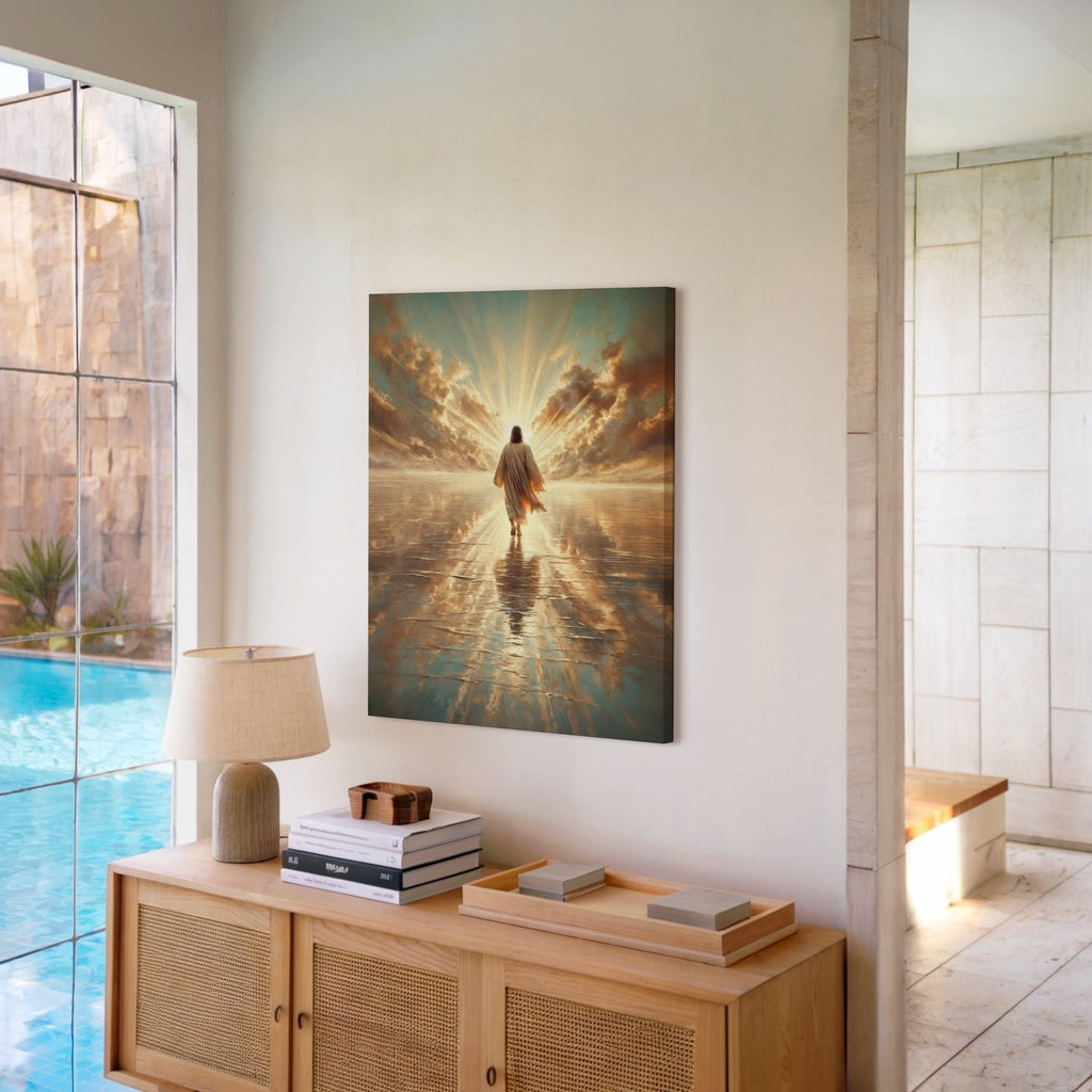 Jesus Walking on Water VIII - Canvas