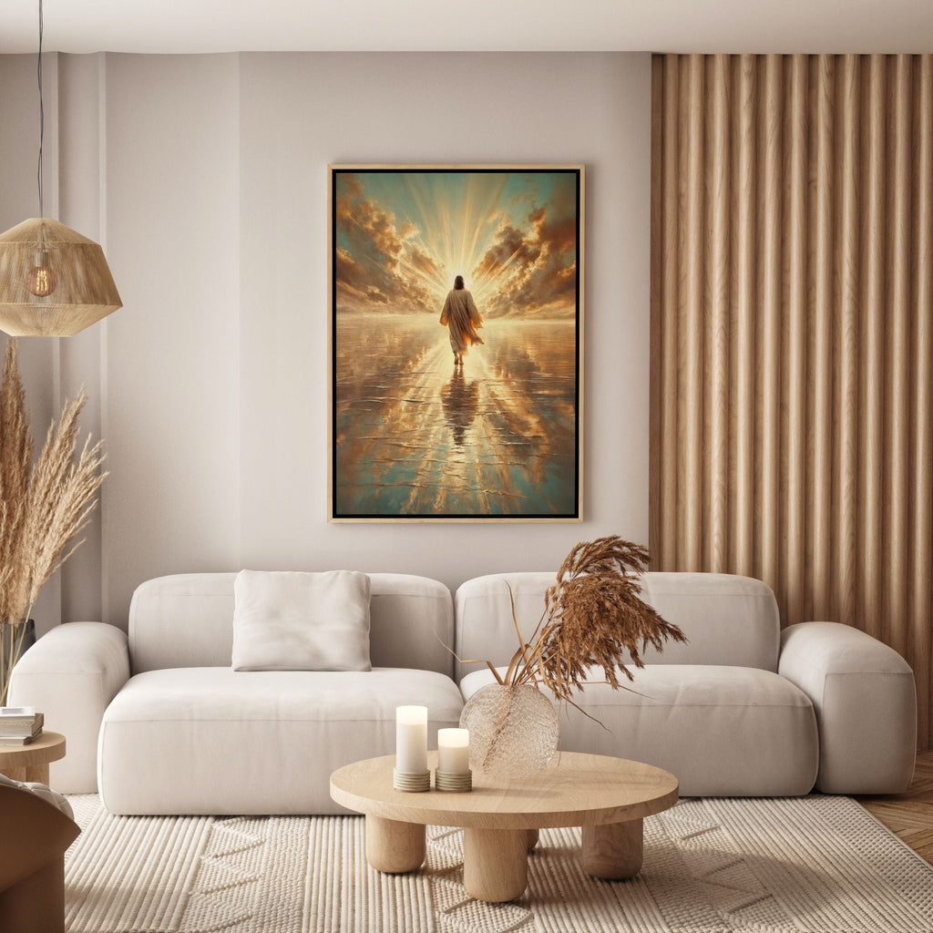 Jesus Walking on Water VIII - Canvas
