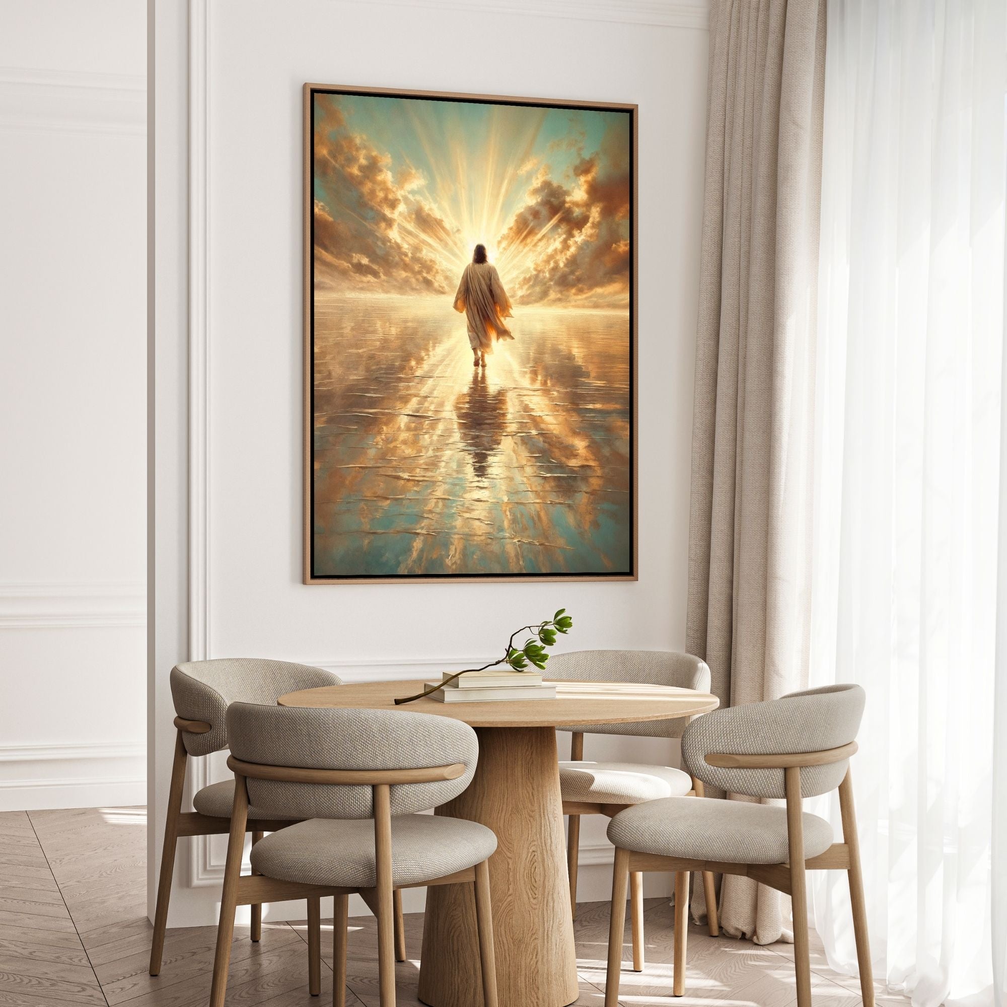 Jesus Walking on Water VIII - Canvas