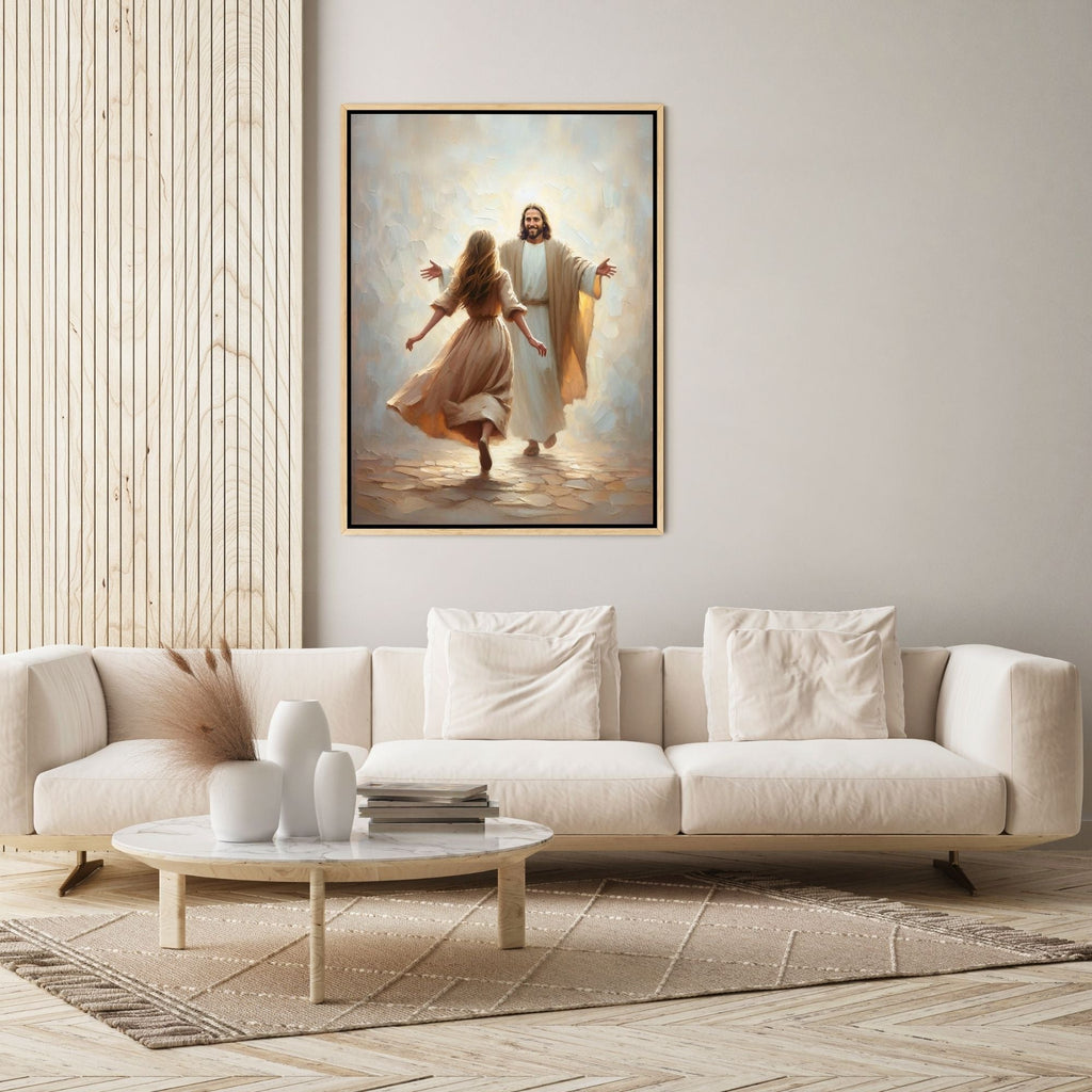 A Leap of Faith II - Canvas