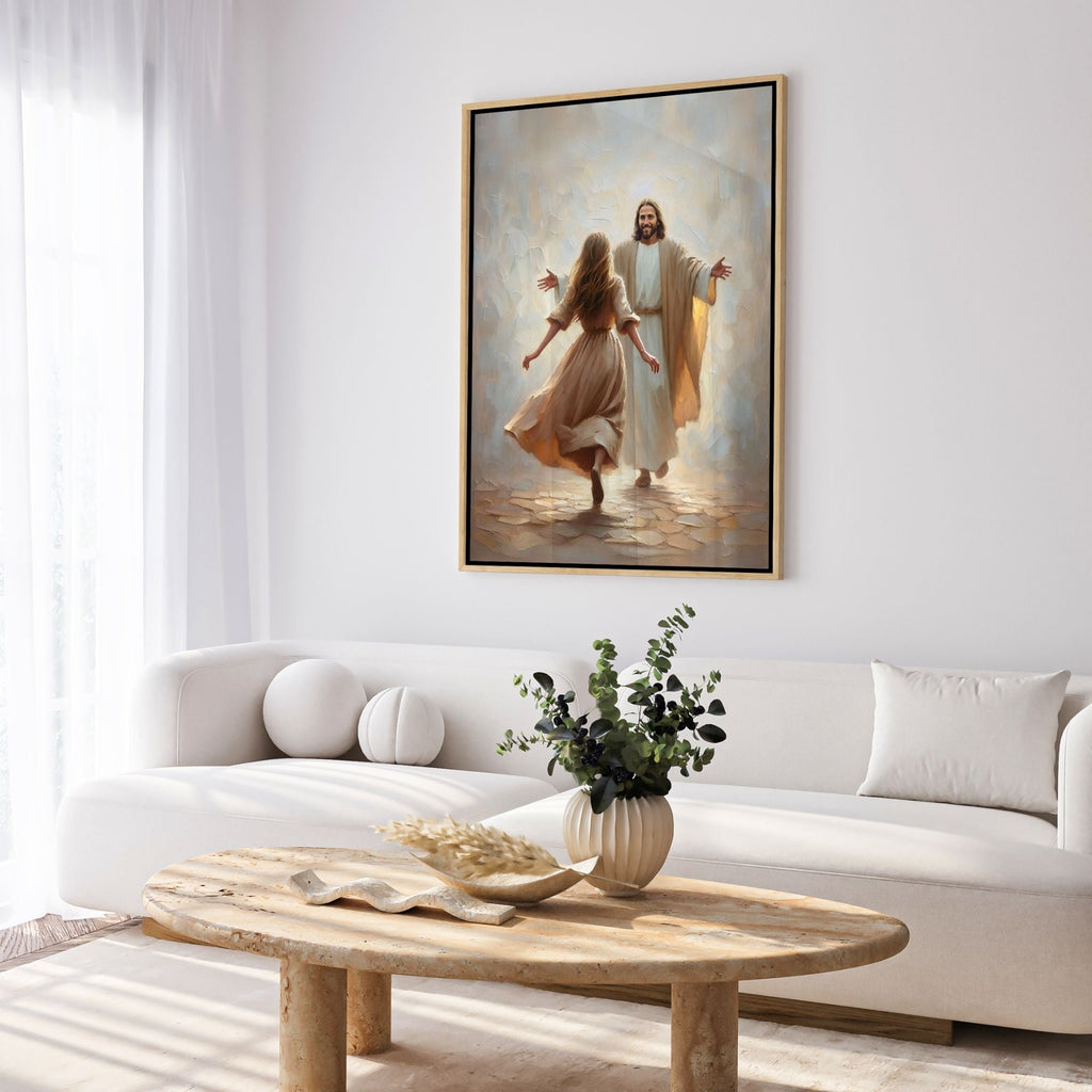 A Leap of Faith II - Canvas