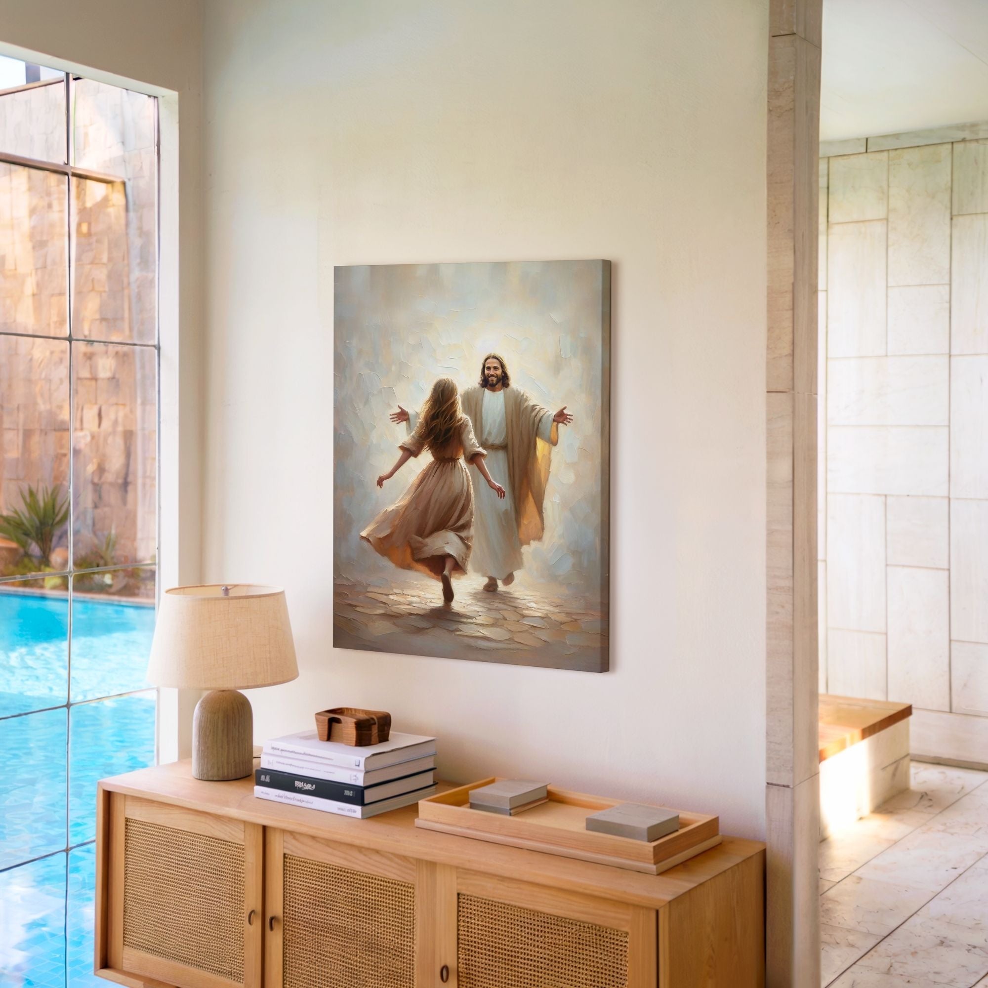 A Leap of Faith II - Canvas