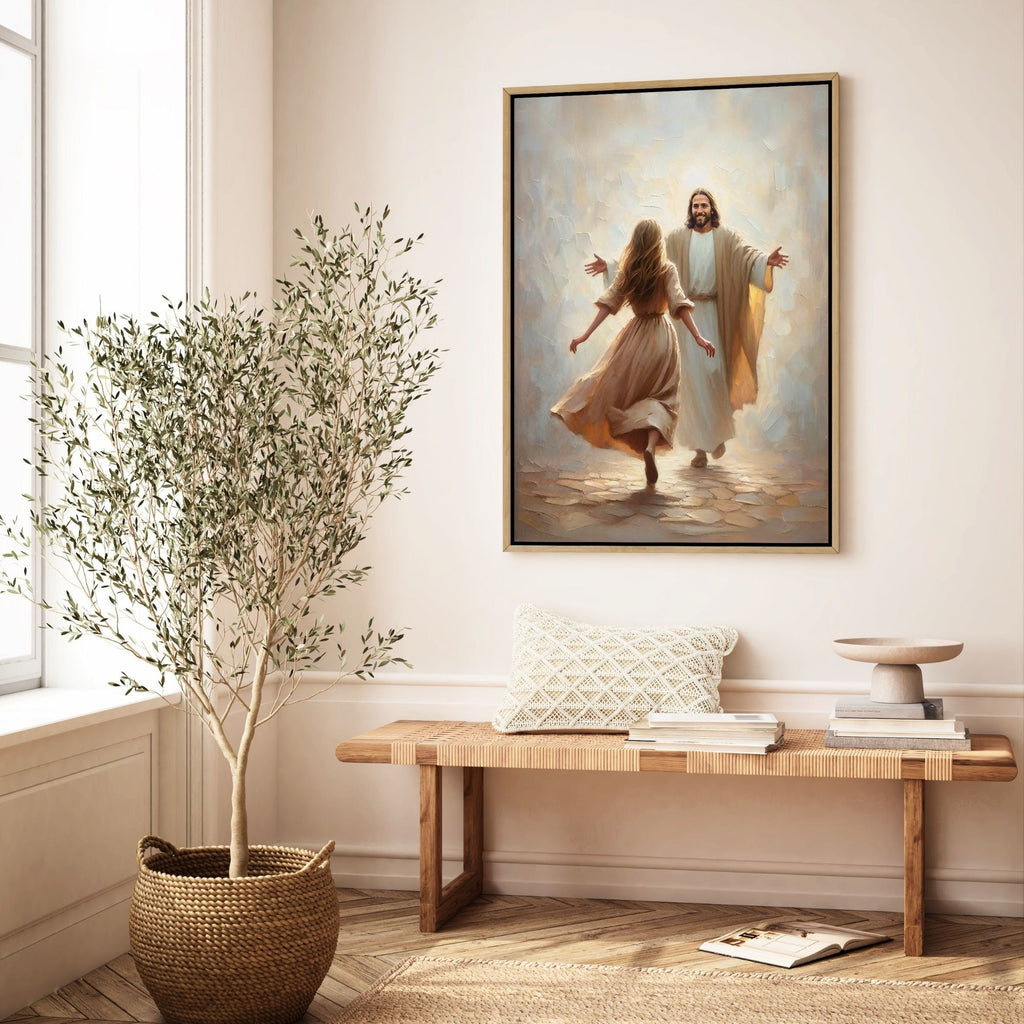 A Leap of Faith II - Canvas