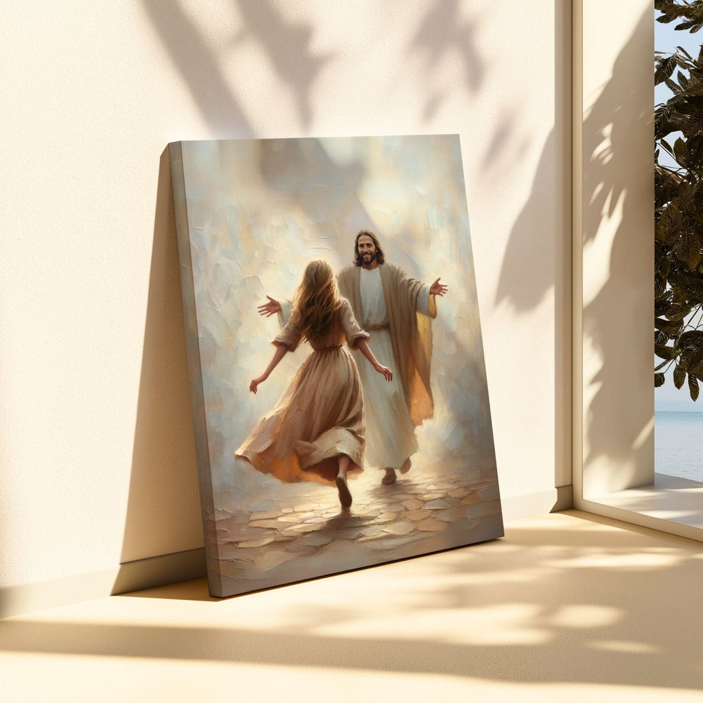 A Leap of Faith II - Canvas