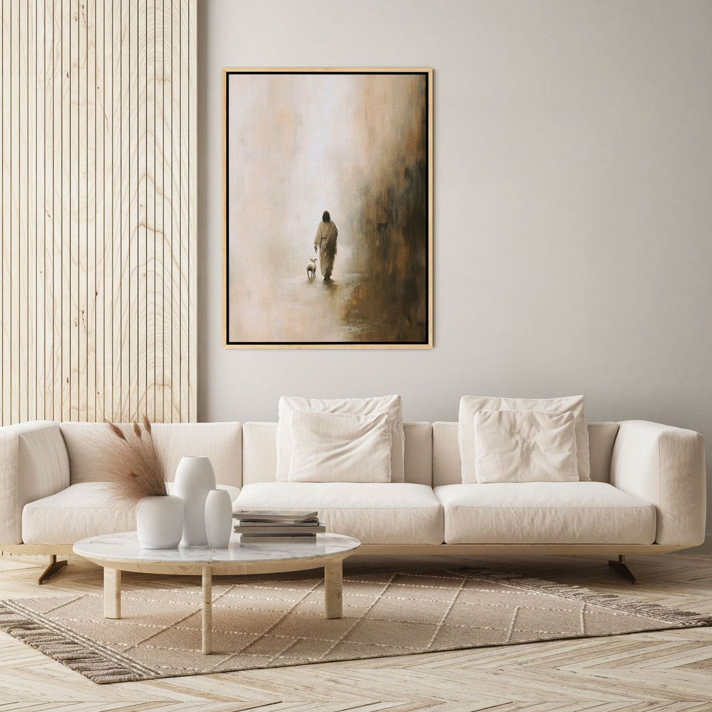 Parable of The Lost Sheep IV - Canvas