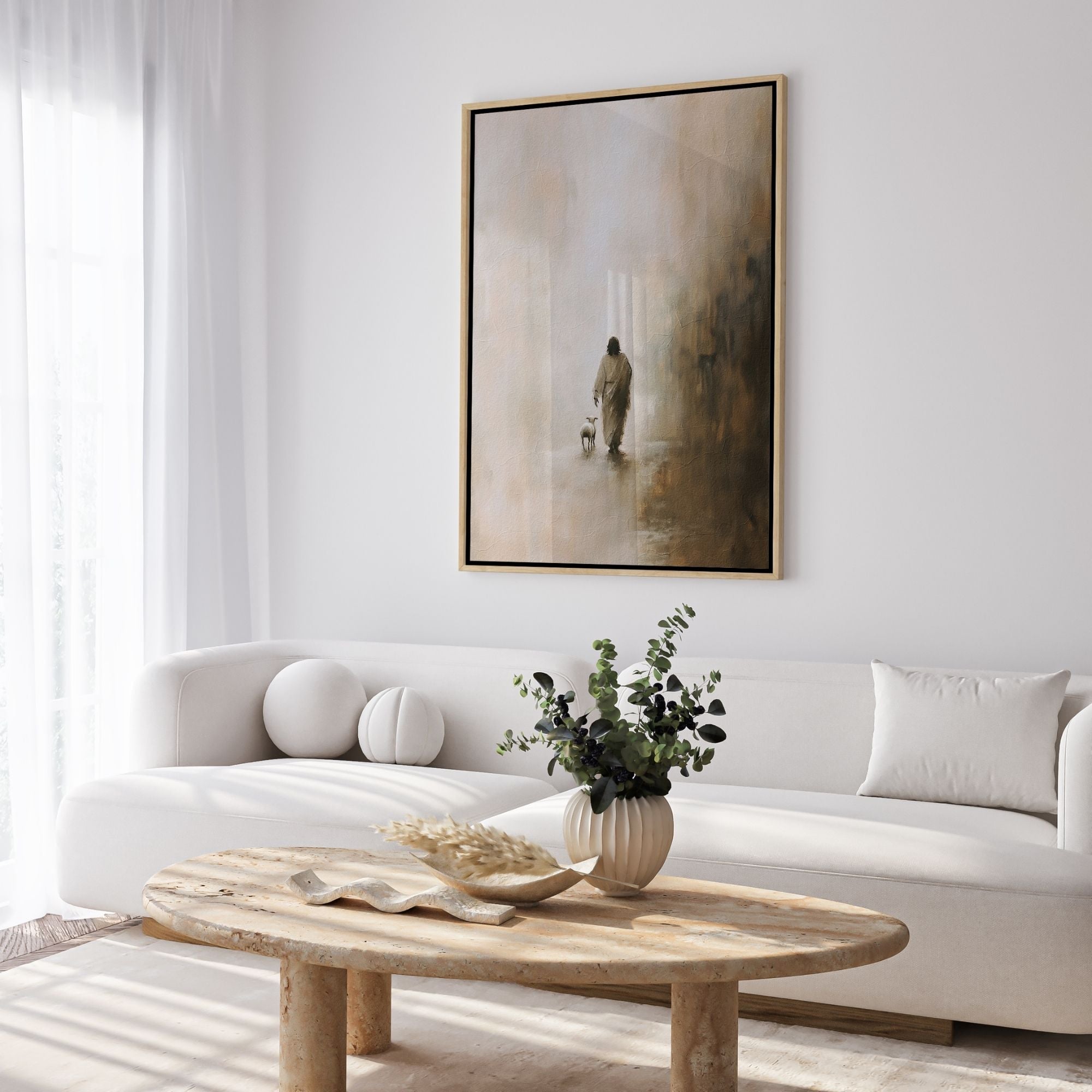 Parable of The Lost Sheep IV - Canvas