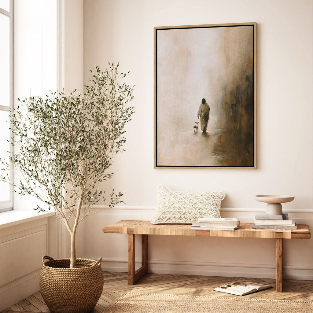 Parable of The Lost Sheep IV - Canvas