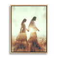Hand in Hand with Jesus - Canvas