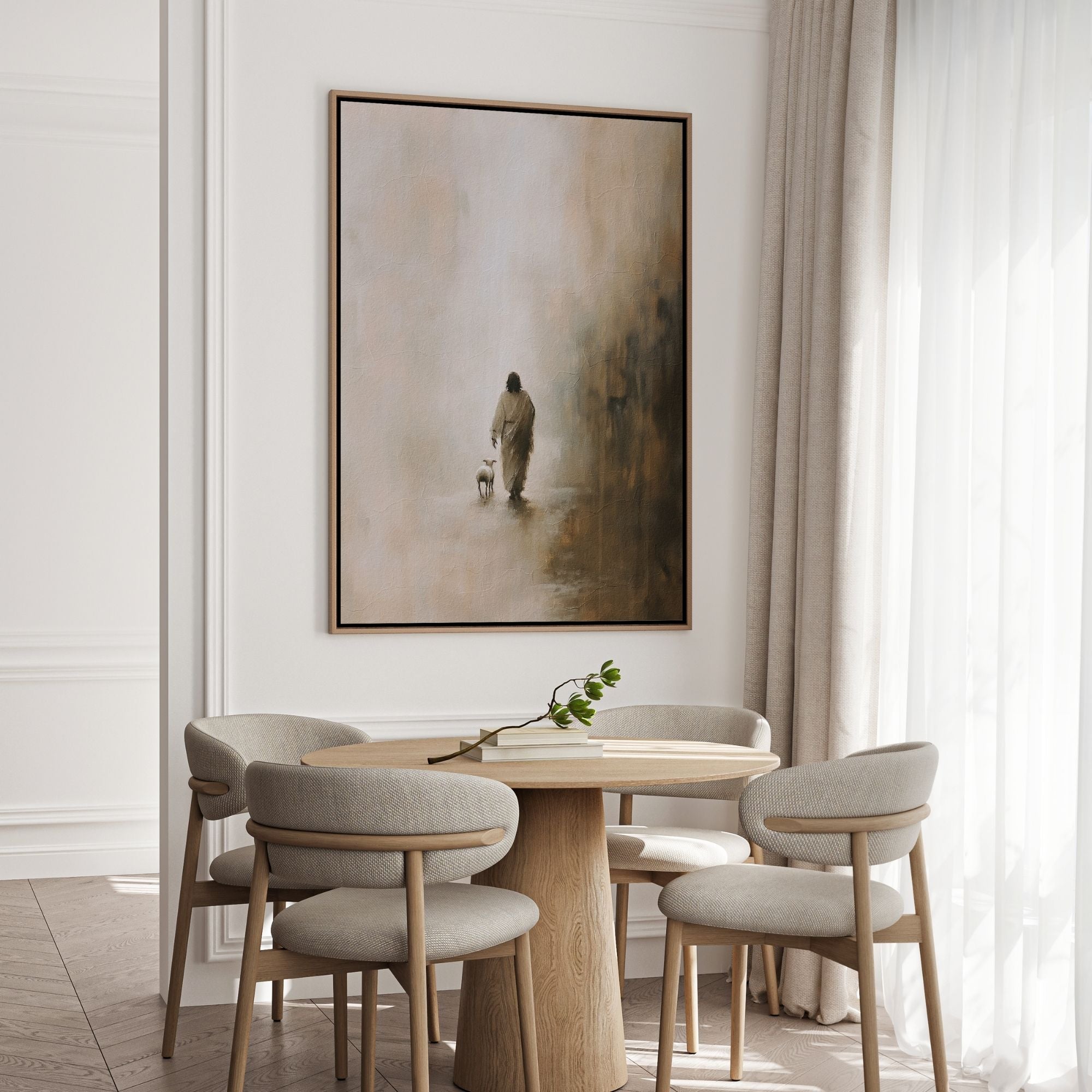 Parable of The Lost Sheep IV - Canvas