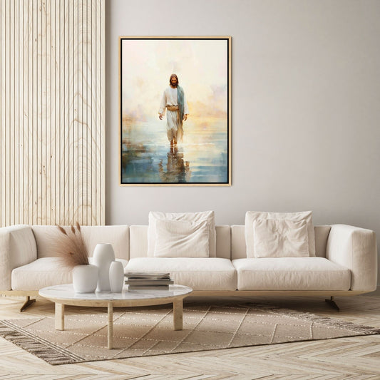 Jesus Walking on Water II - Canvas
