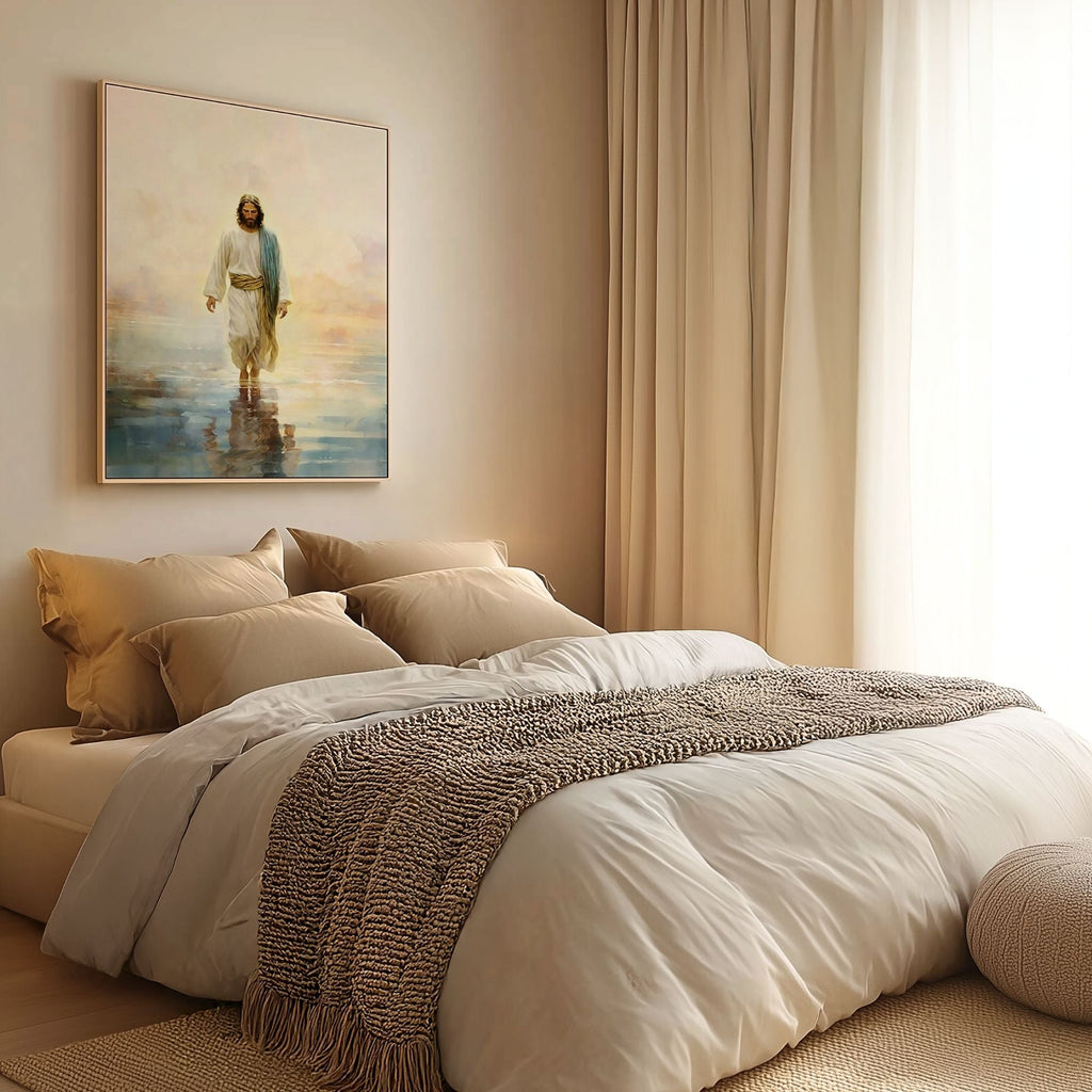 Jesus Walking on Water II - Canvas