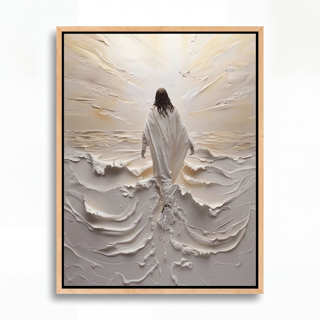 Jesus Walking on Water I - Canvas