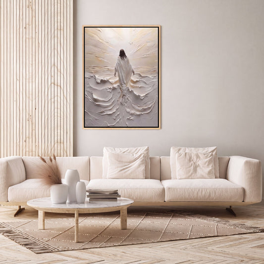 Jesus Walking on Water I - Canvas