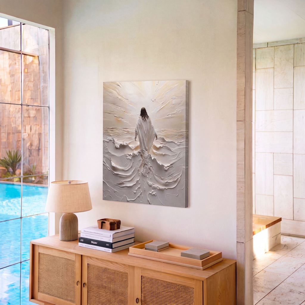 Jesus Walking on Water I - Canvas