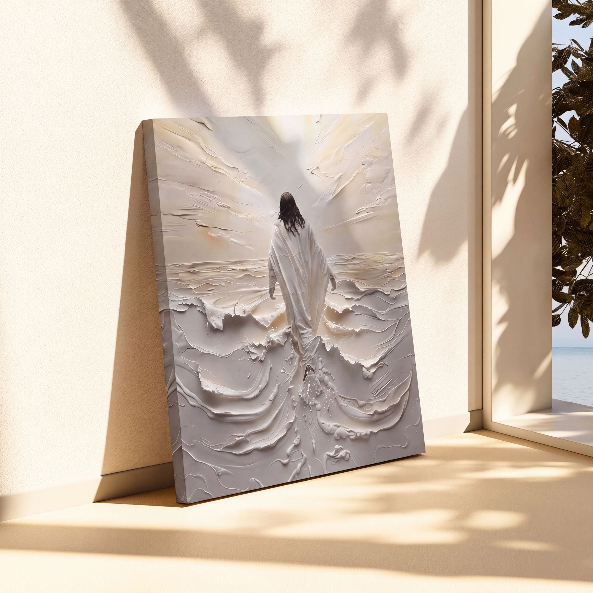 Jesus Walking on Water I - Canvas
