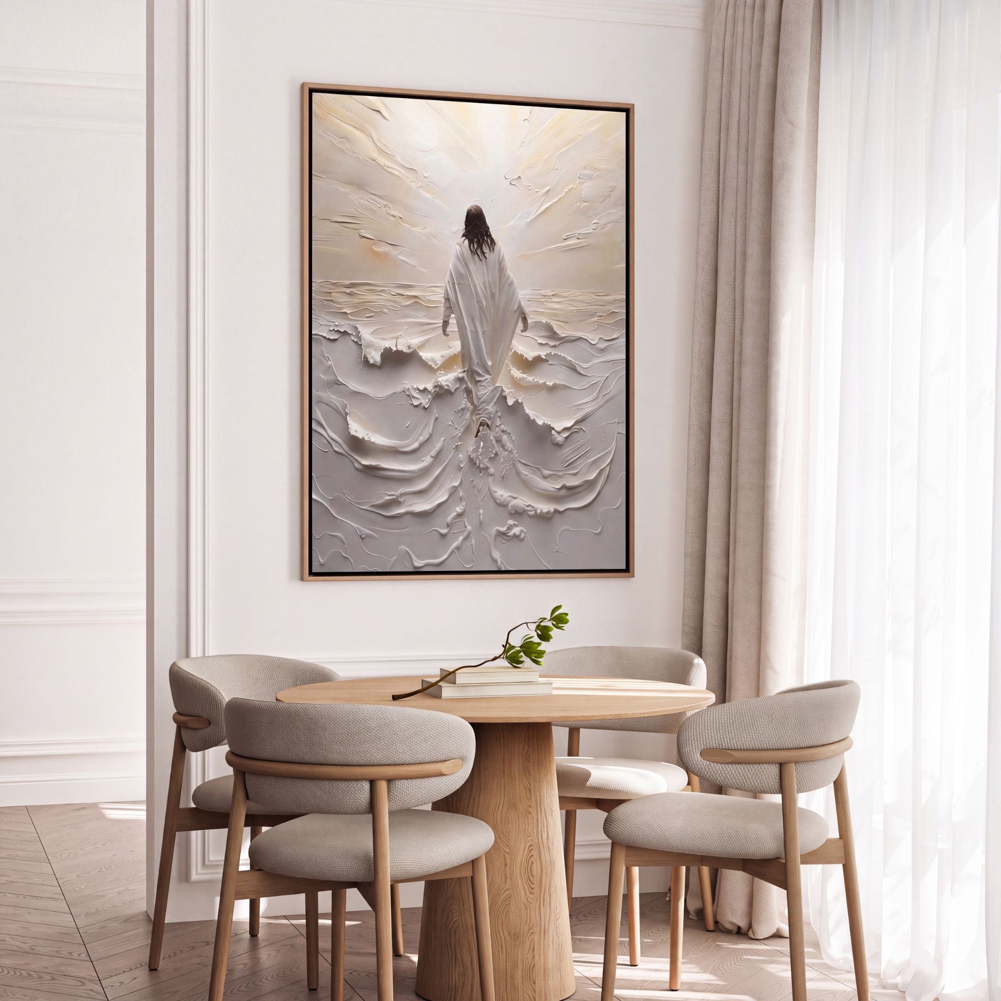 Jesus Walking on Water I - Canvas