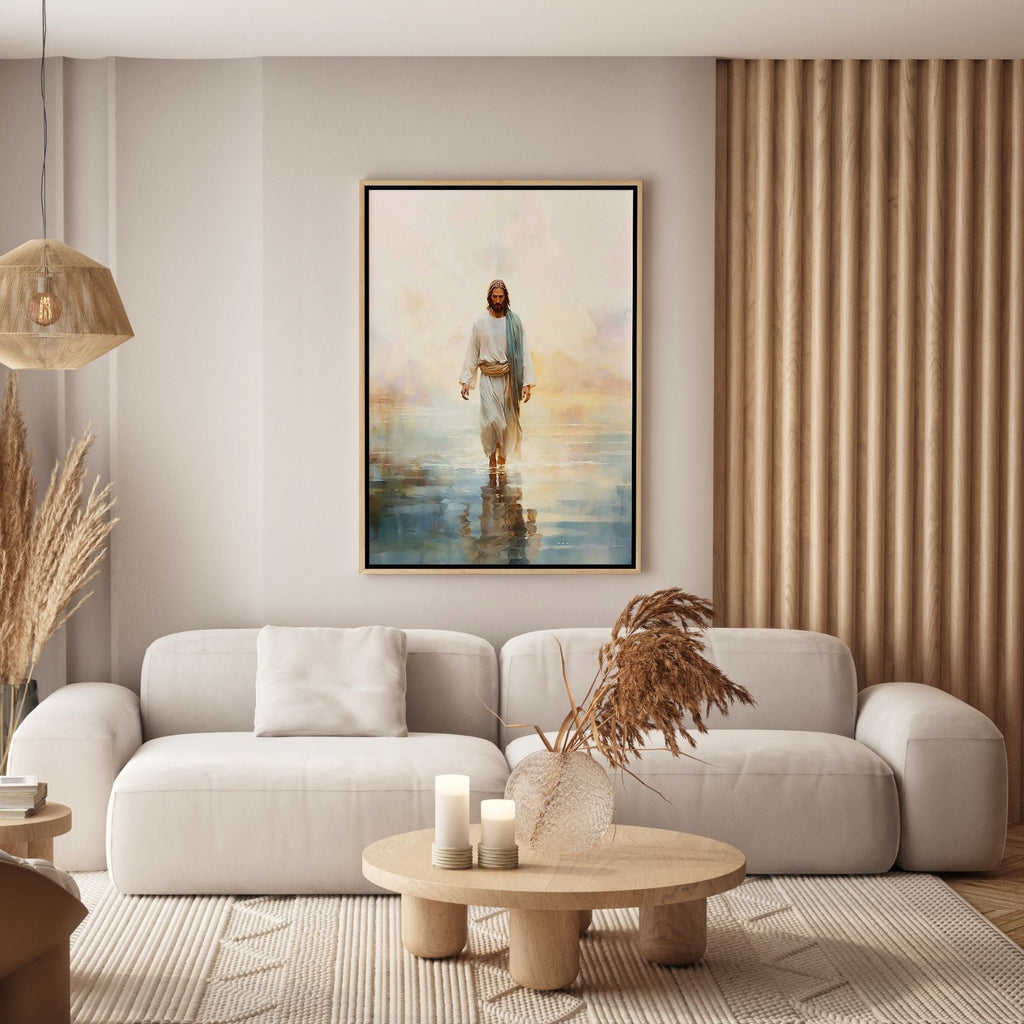 Jesus Walking on Water II - Canvas