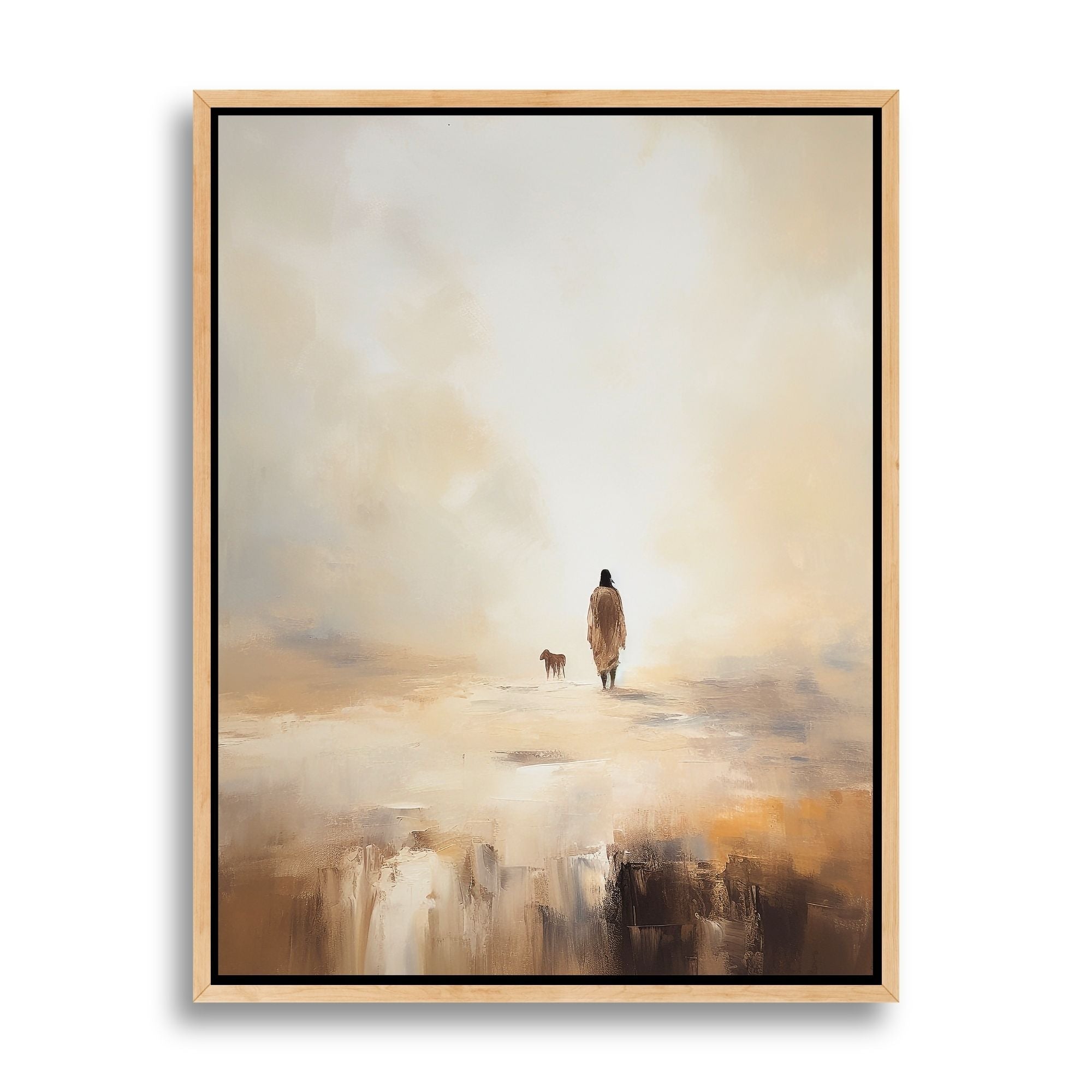 Parable of The Lost Sheep - Canvas