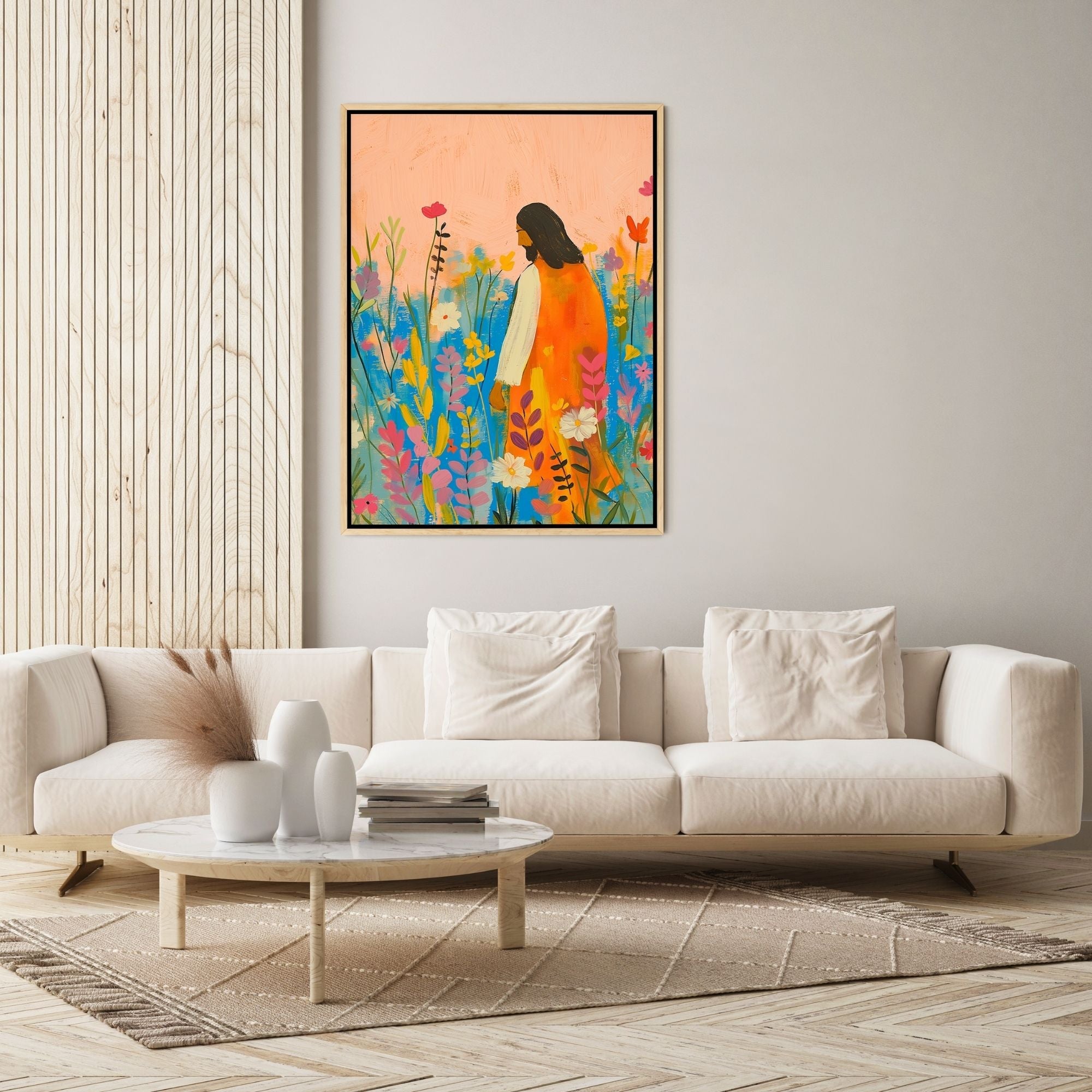 Jesus in The Garden - Canvas
