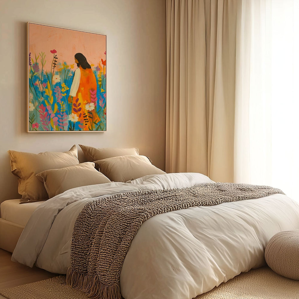 Jesus in The Garden - Canvas
