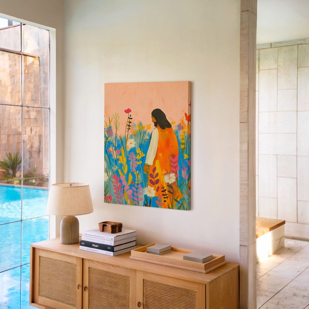 Jesus in The Garden - Canvas