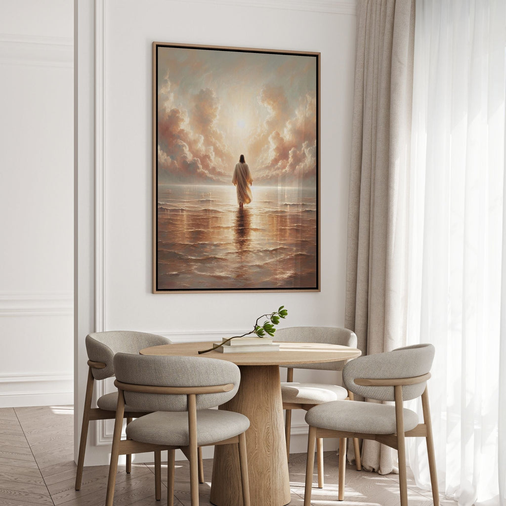 Jesus Walking on Water V - Canvas