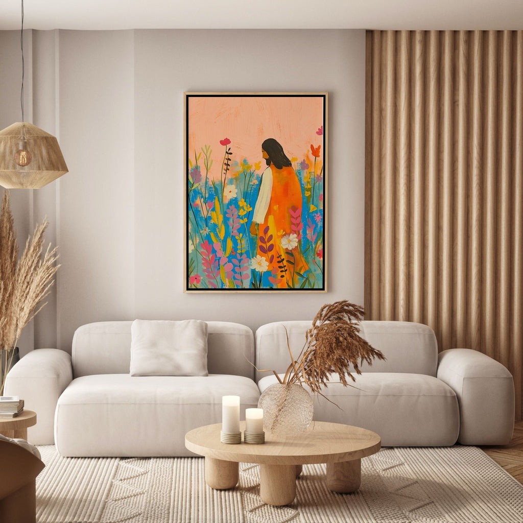 Jesus in The Garden - Canvas