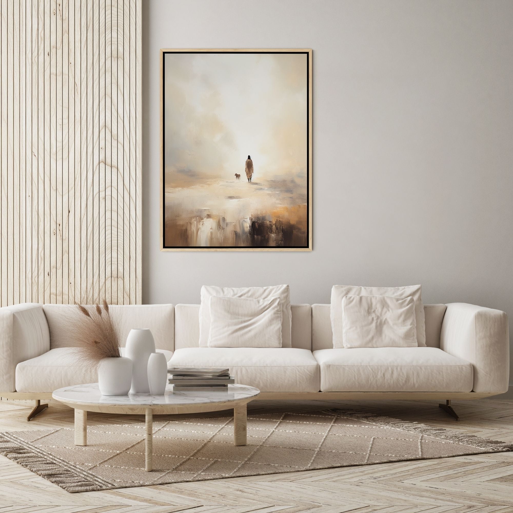 Parable of The Lost Sheep - Canvas