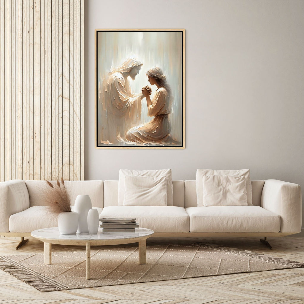 Held by Christ - Canvas