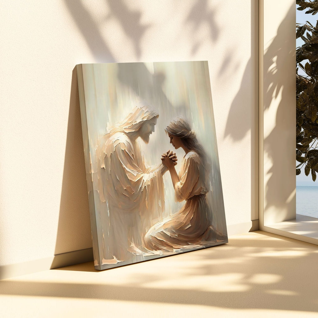 Held by Christ - Canvas