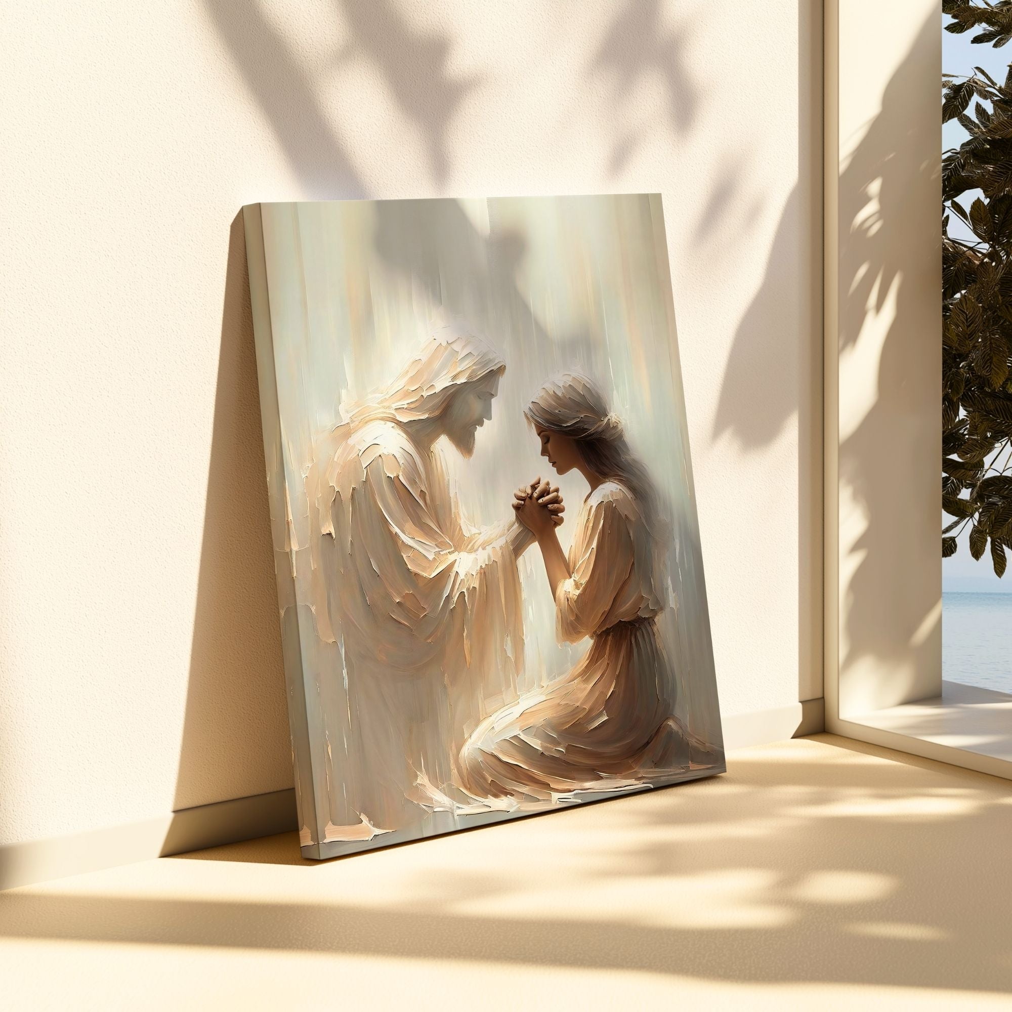 Held by Christ - Canvas