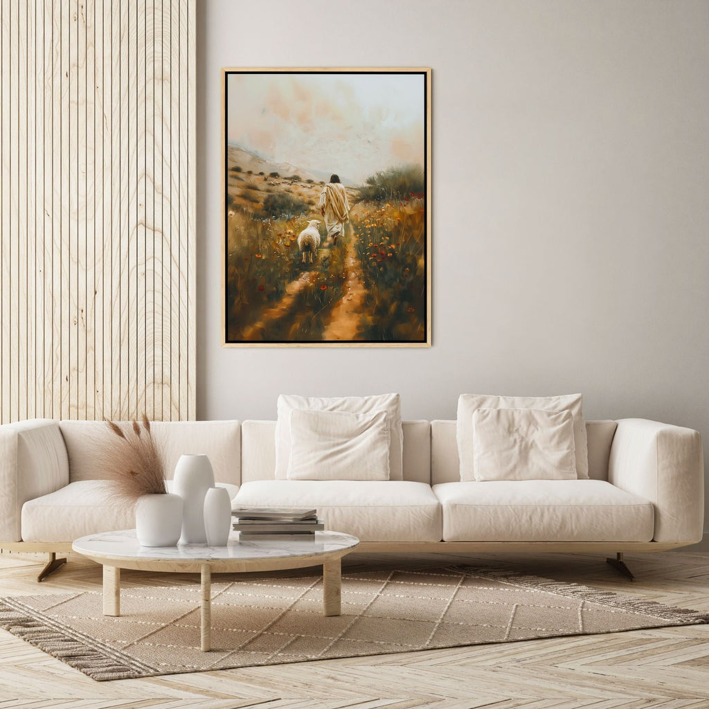 Parable of The Lost Sheep II - Canvas