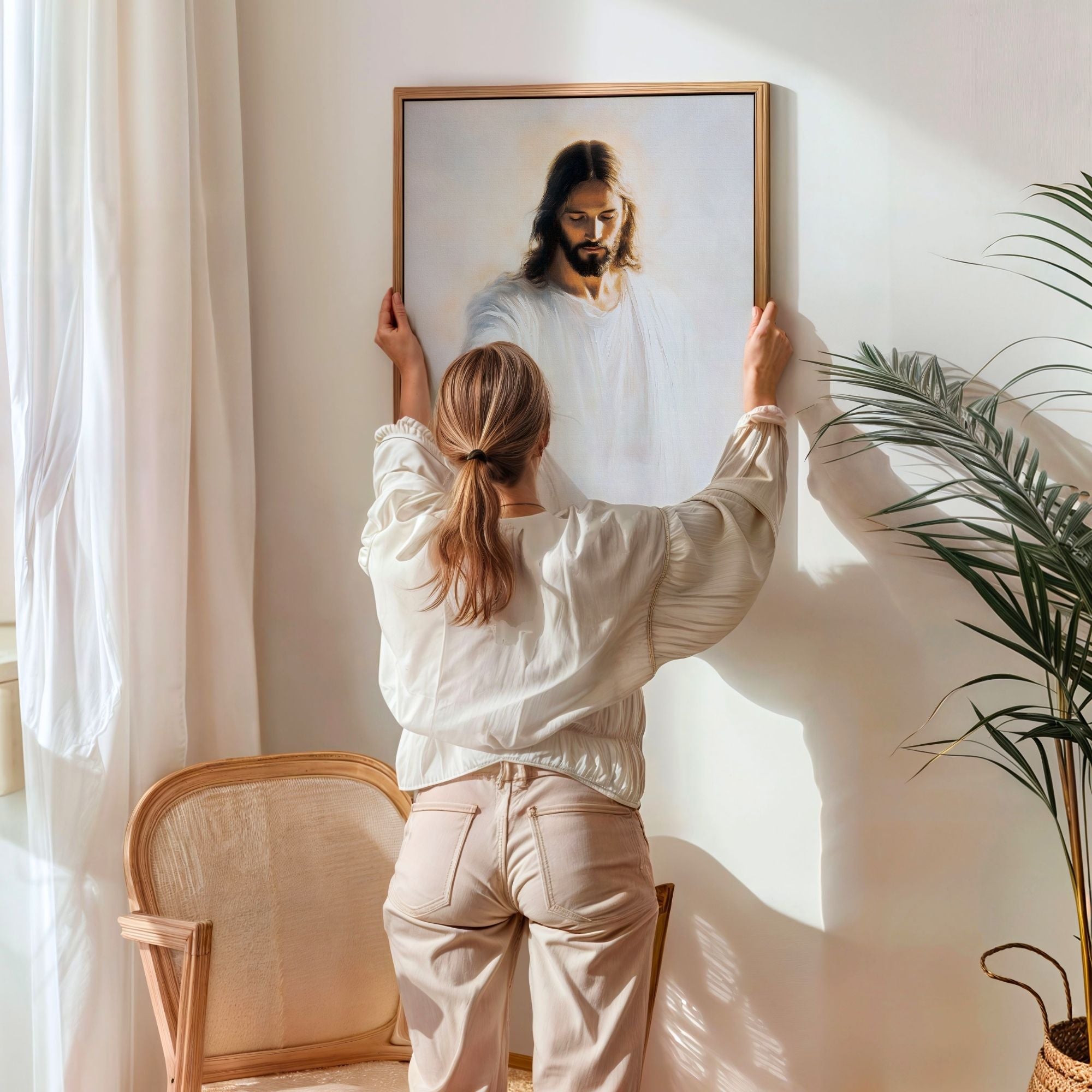 The Hand of Christ II - Canvas