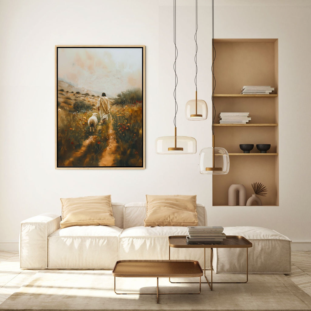 Parable of The Lost Sheep II - Canvas