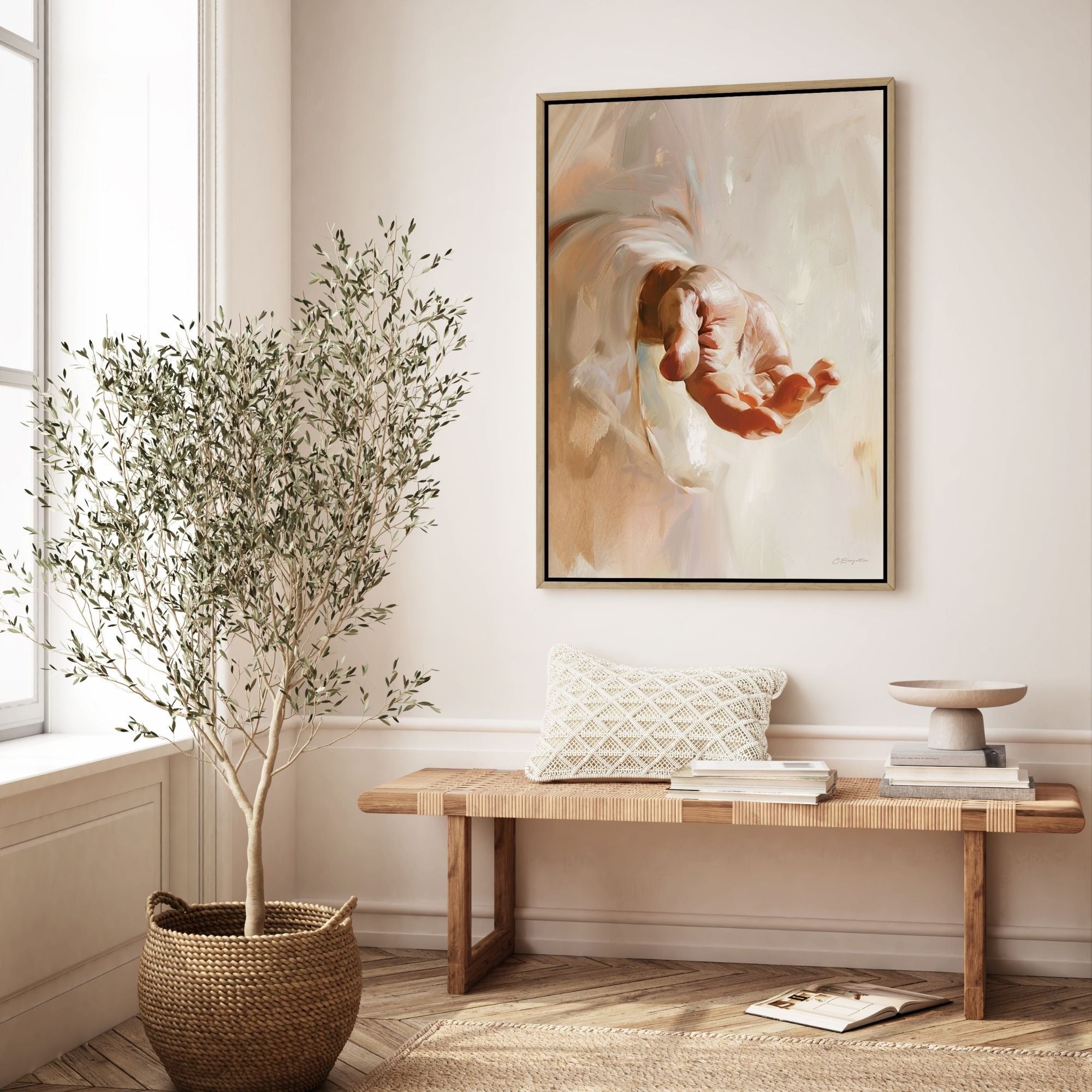 Hand of Jesus - Canvas