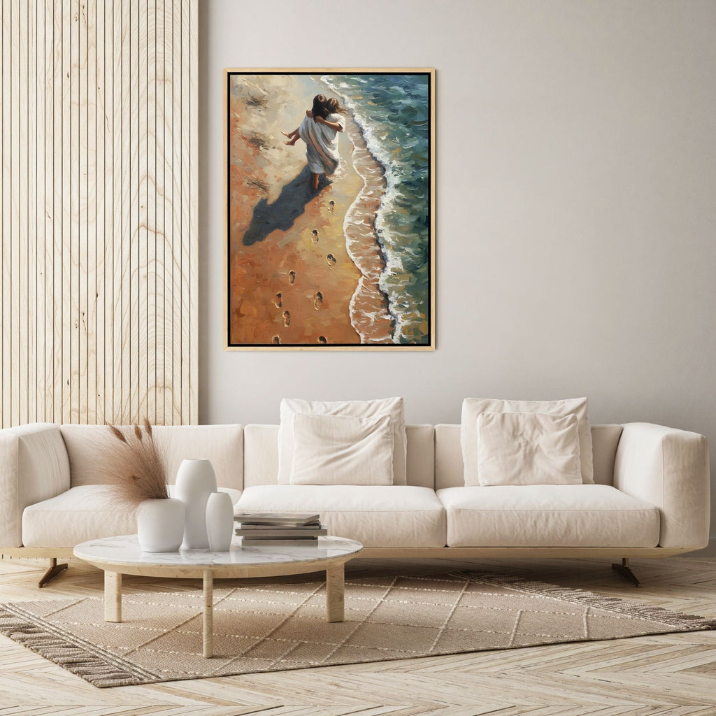 Jesus Carried Me - Canvas