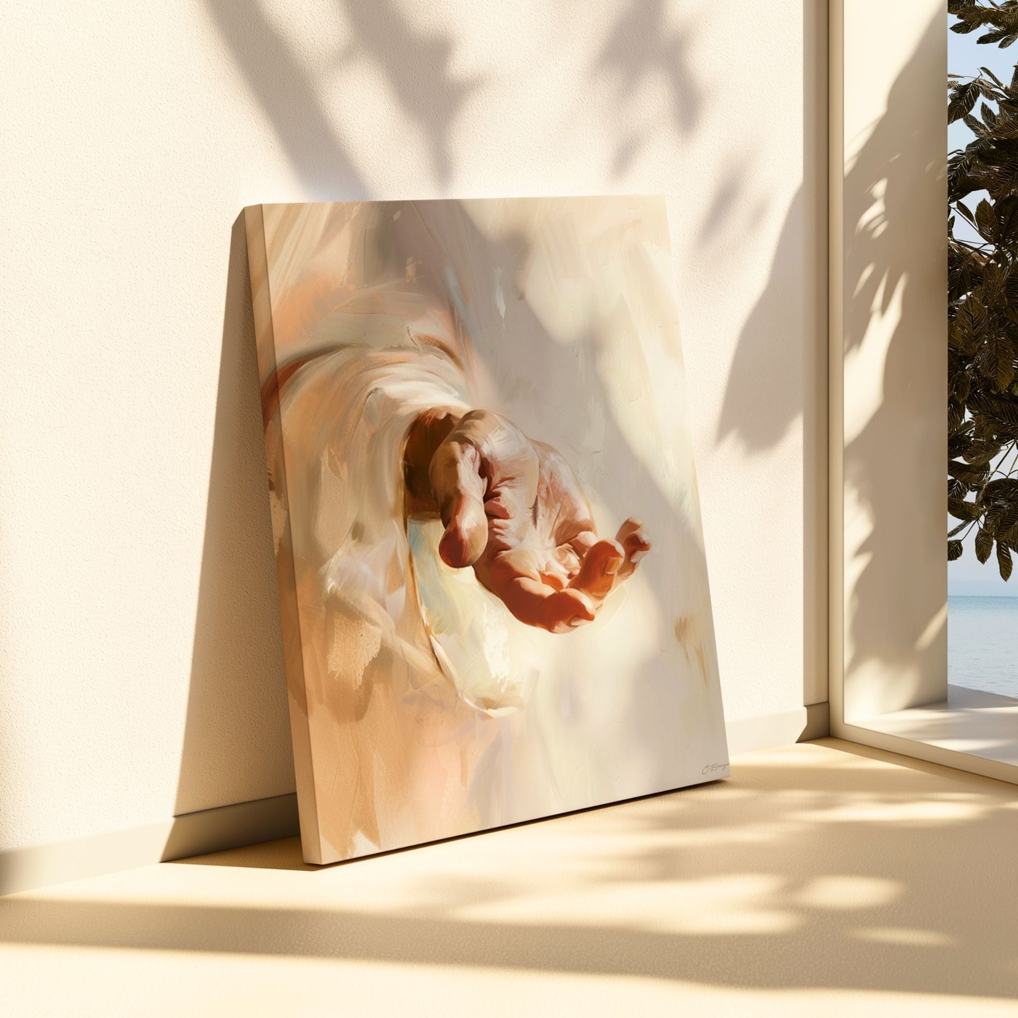 Hand of Jesus - Canvas
