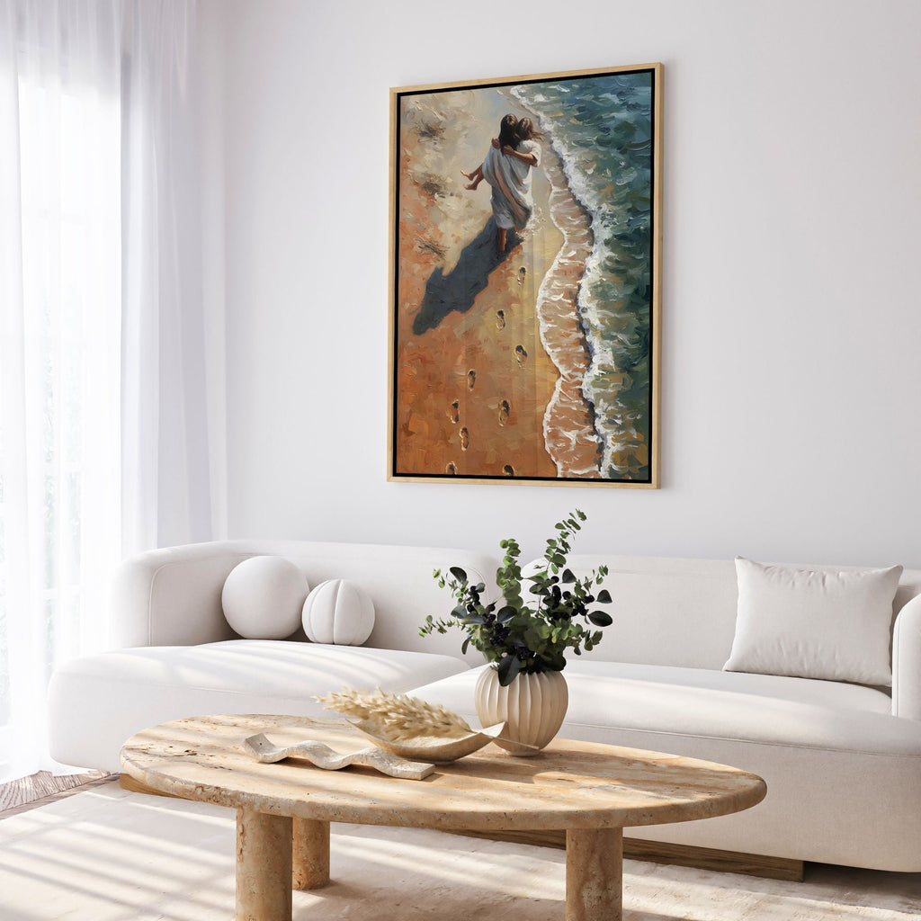 Jesus Carried Me - Canvas