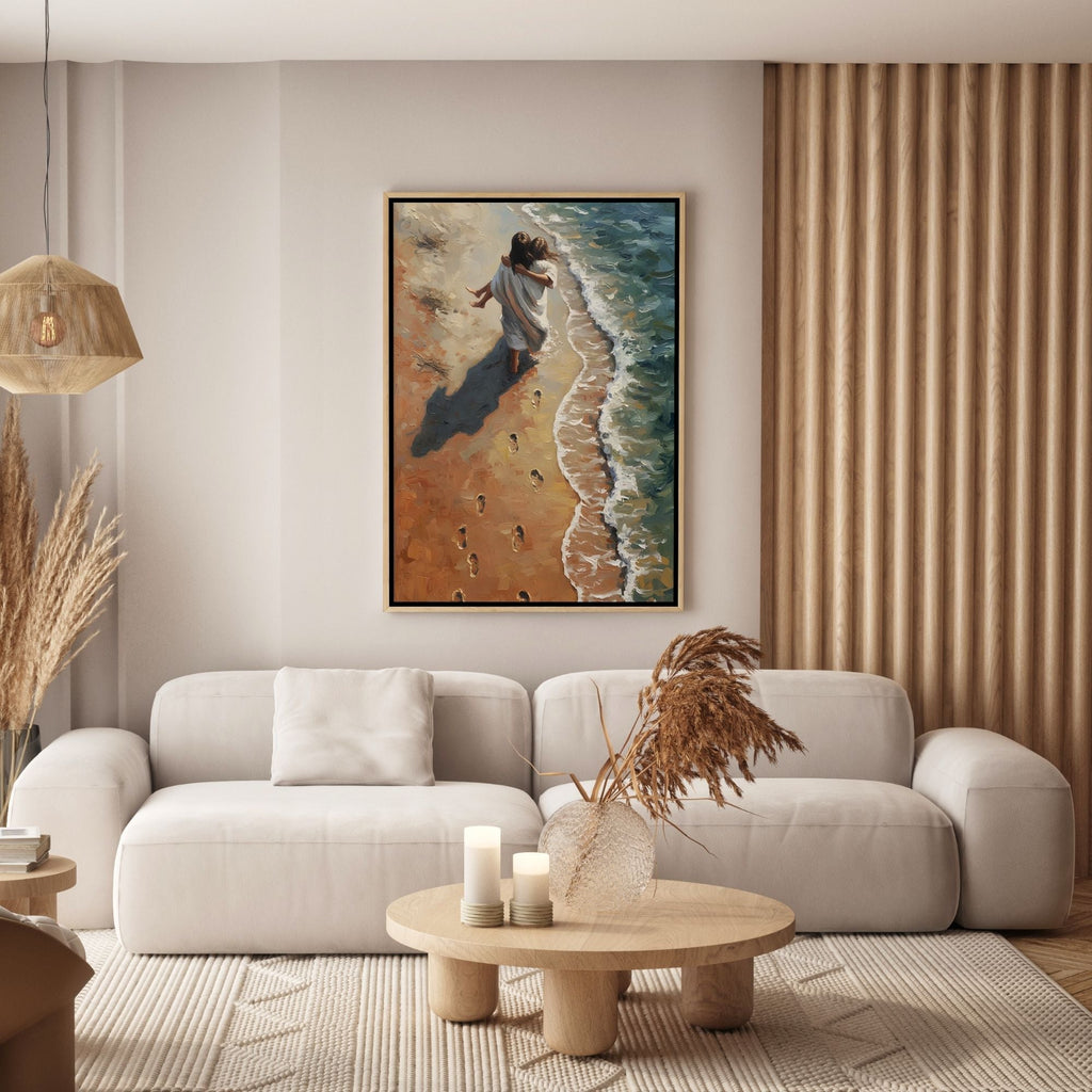 Jesus Carried Me - Canvas