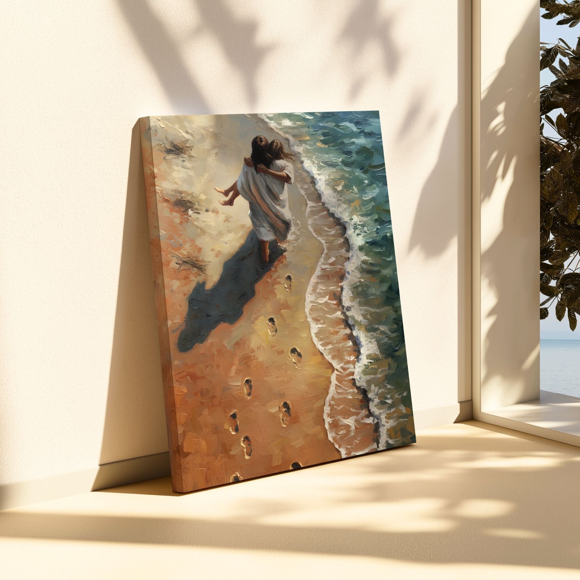Jesus Carried Me - Canvas