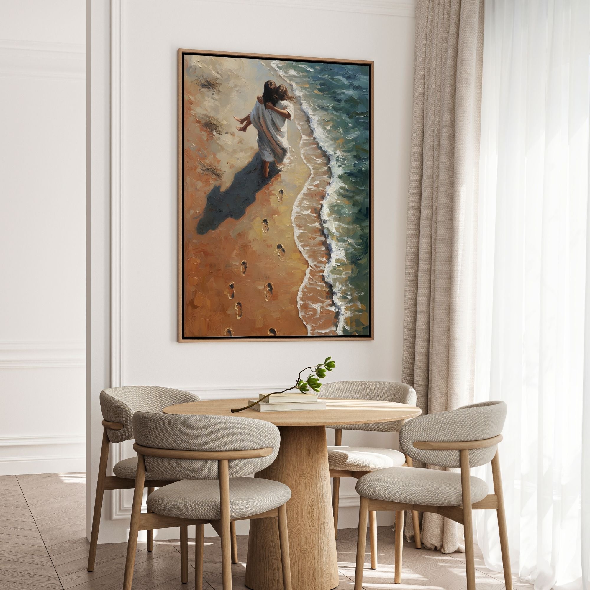 Jesus Carried Me - Canvas