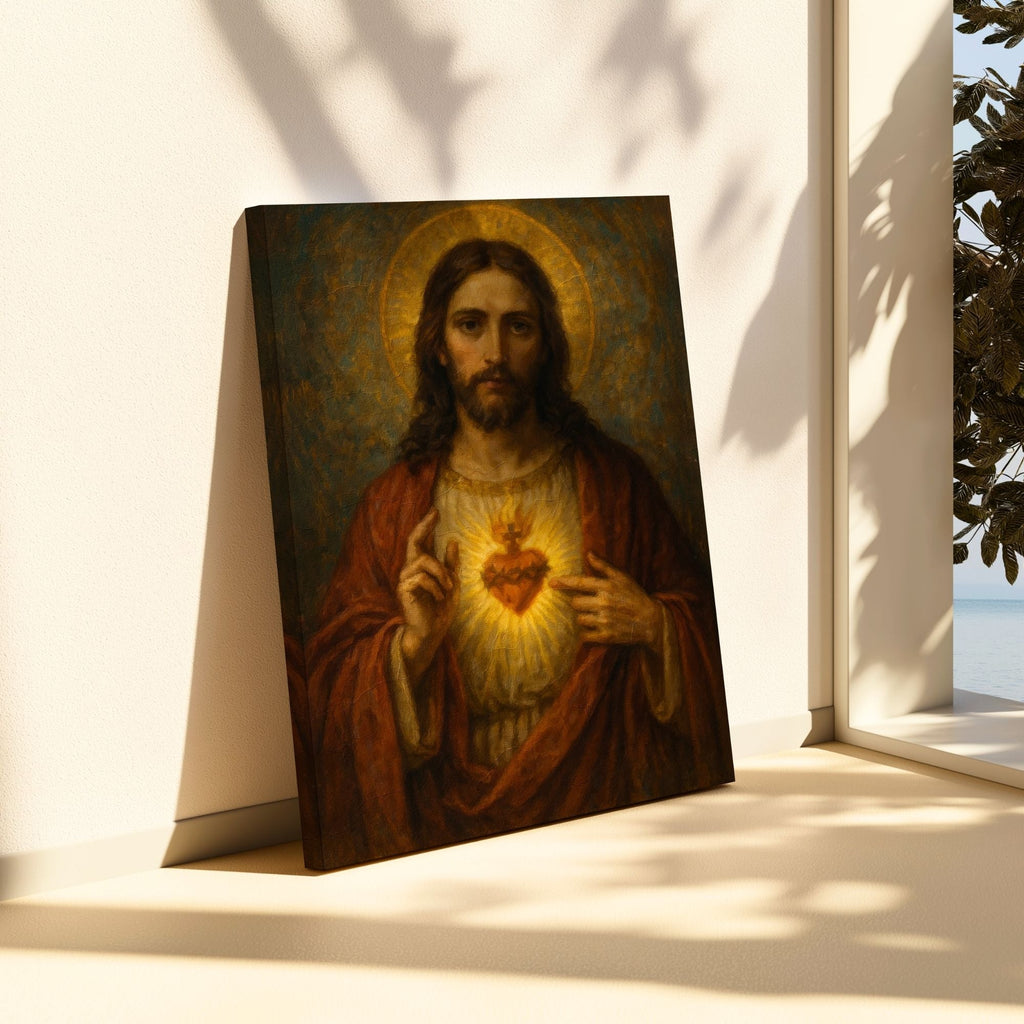 The Sacred Heart of Jesus I - Canvas