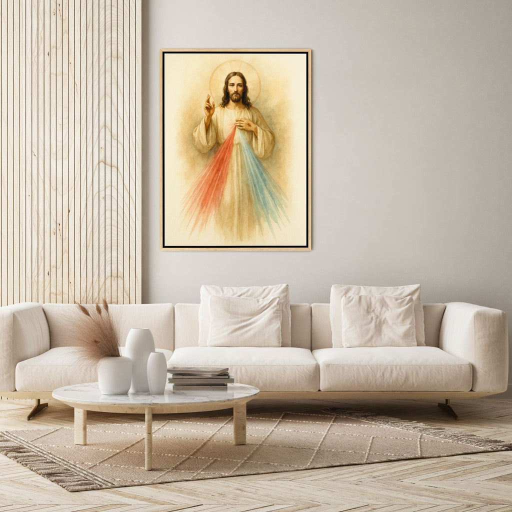 Divine Mercy of Christ - Canvas