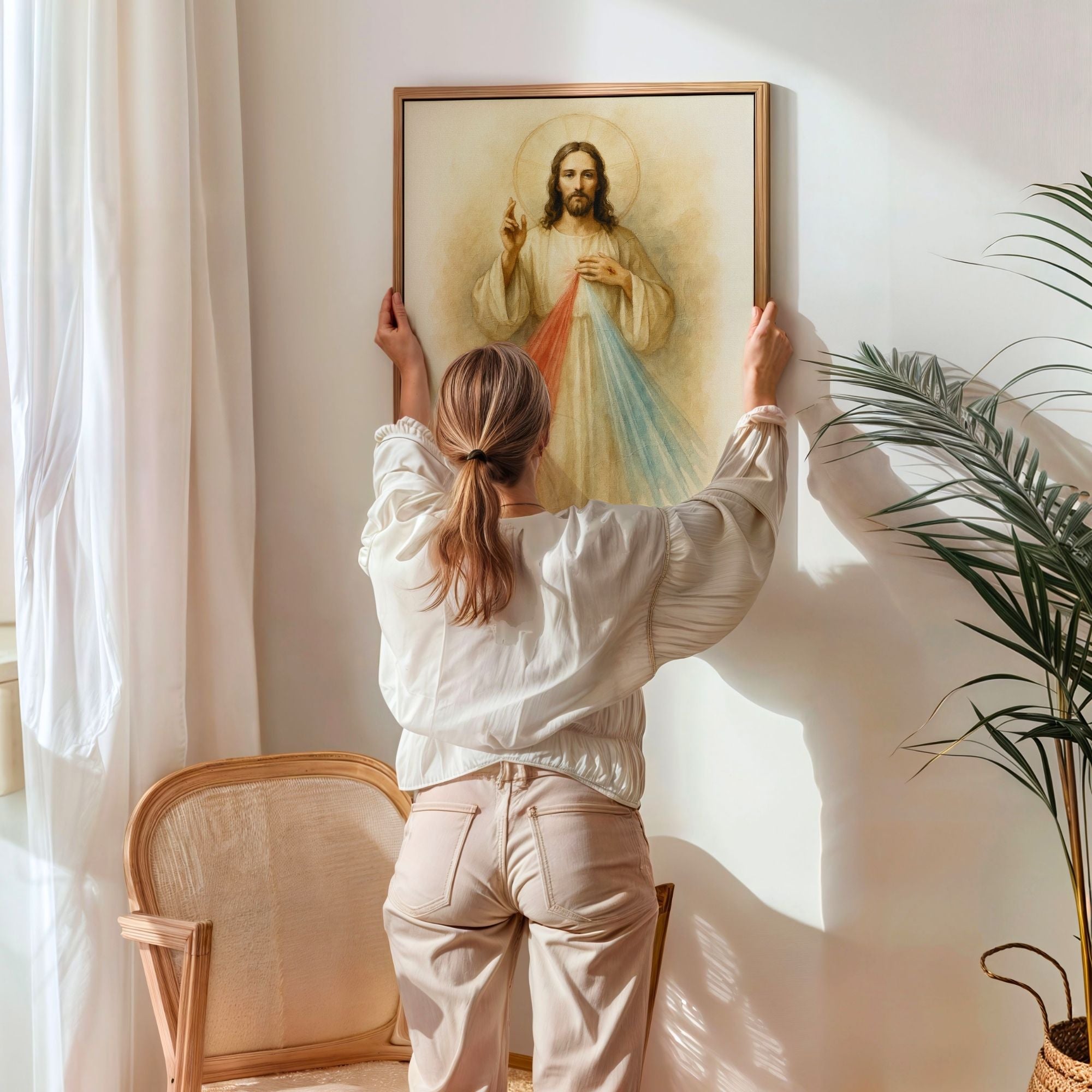Divine Mercy of Christ - Canvas