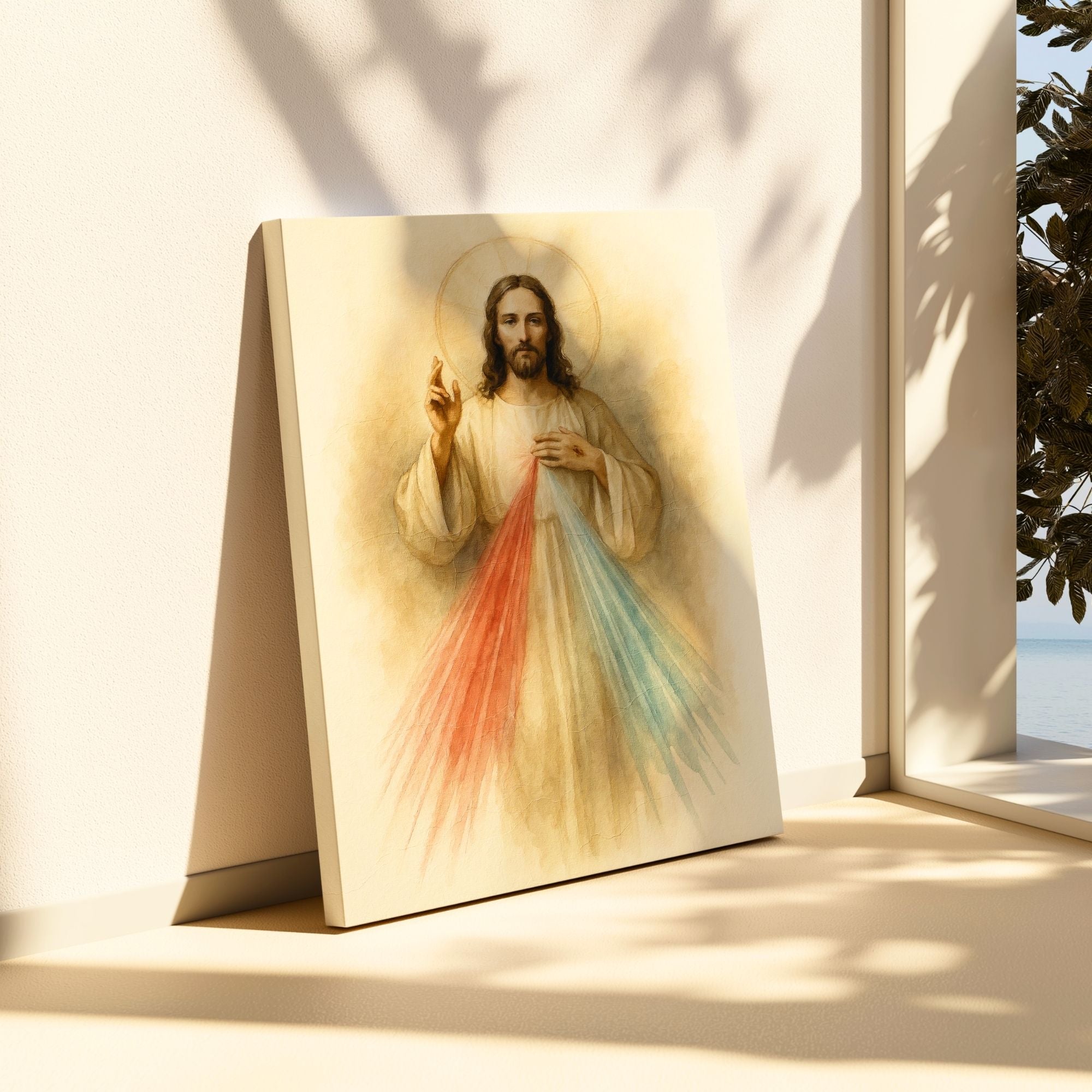 Divine Mercy of Christ - Canvas